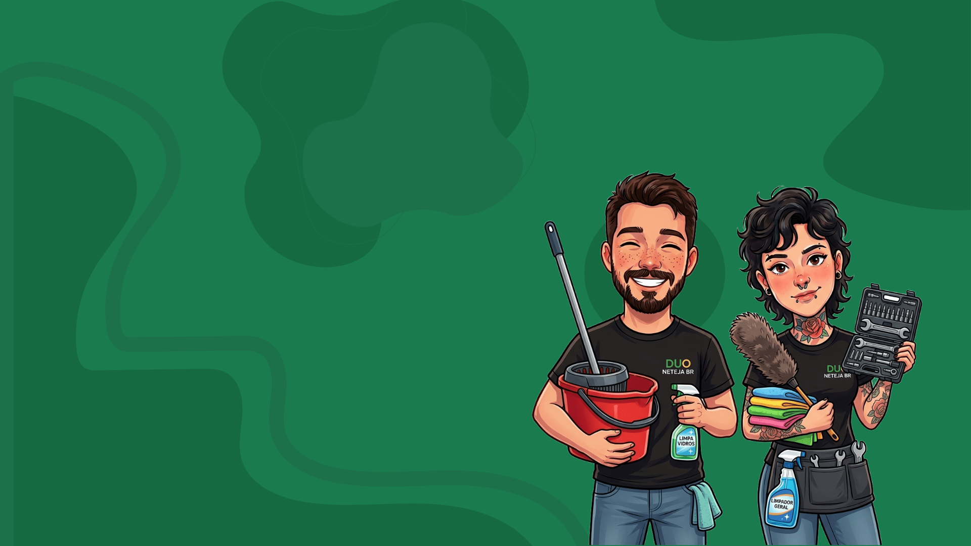 Banner Duo Neteja BR – Limpieza y reparos profesionales